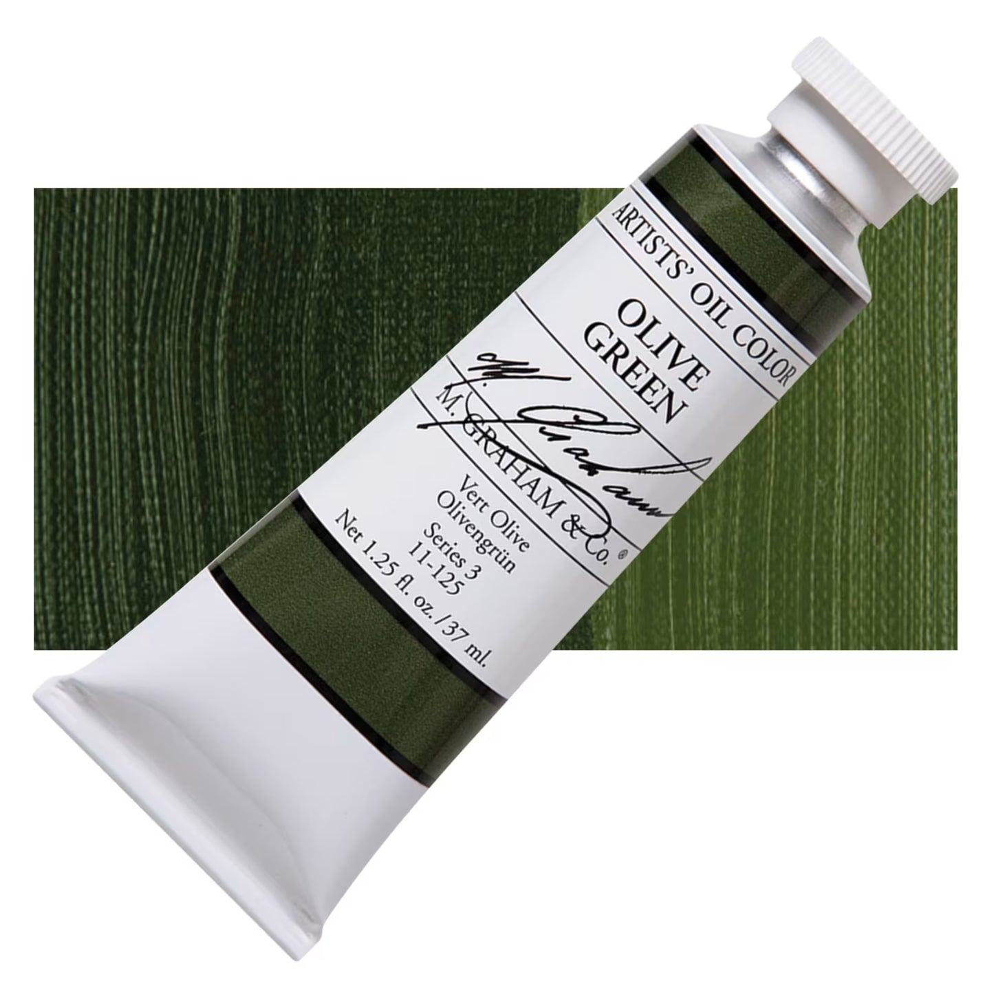 M GRAHAM OLIVE GREEN 37ML OIL COLOR