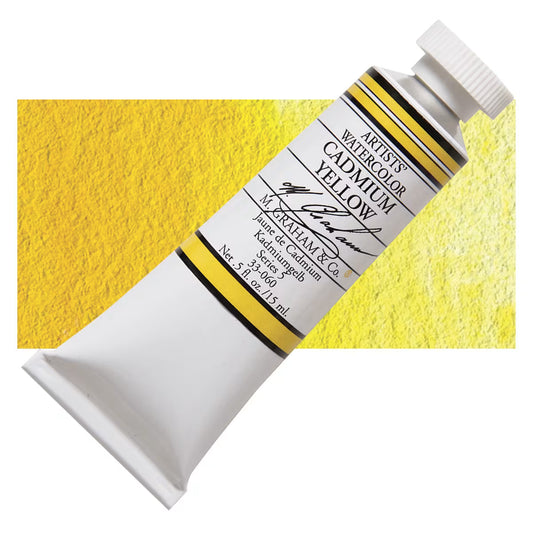 M Graham Cadmium Yellow Watercolor Paint .5 fl oz