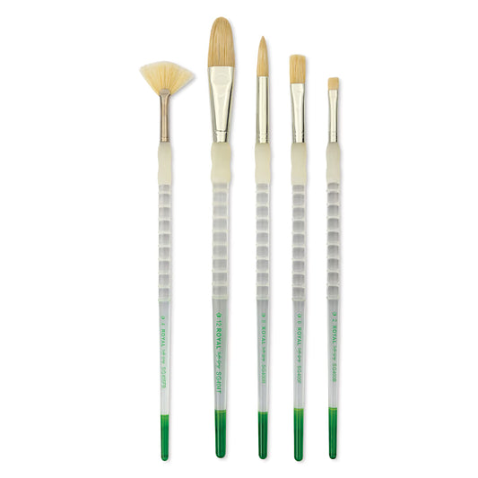 Royal & Langnickel Soft-Grip All Media Brushes