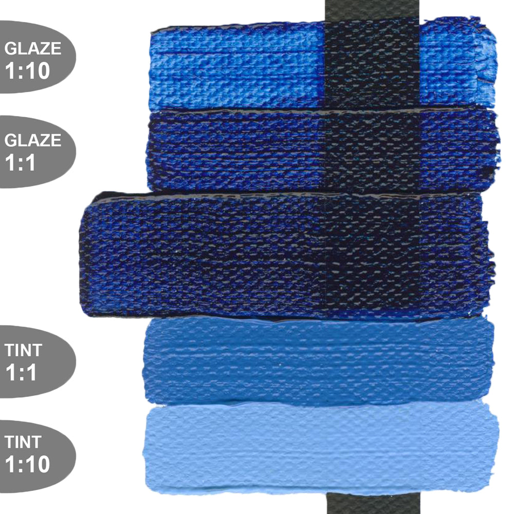 HEAVY BODY ACRYLIC ANTHRAQUINONE BLUE