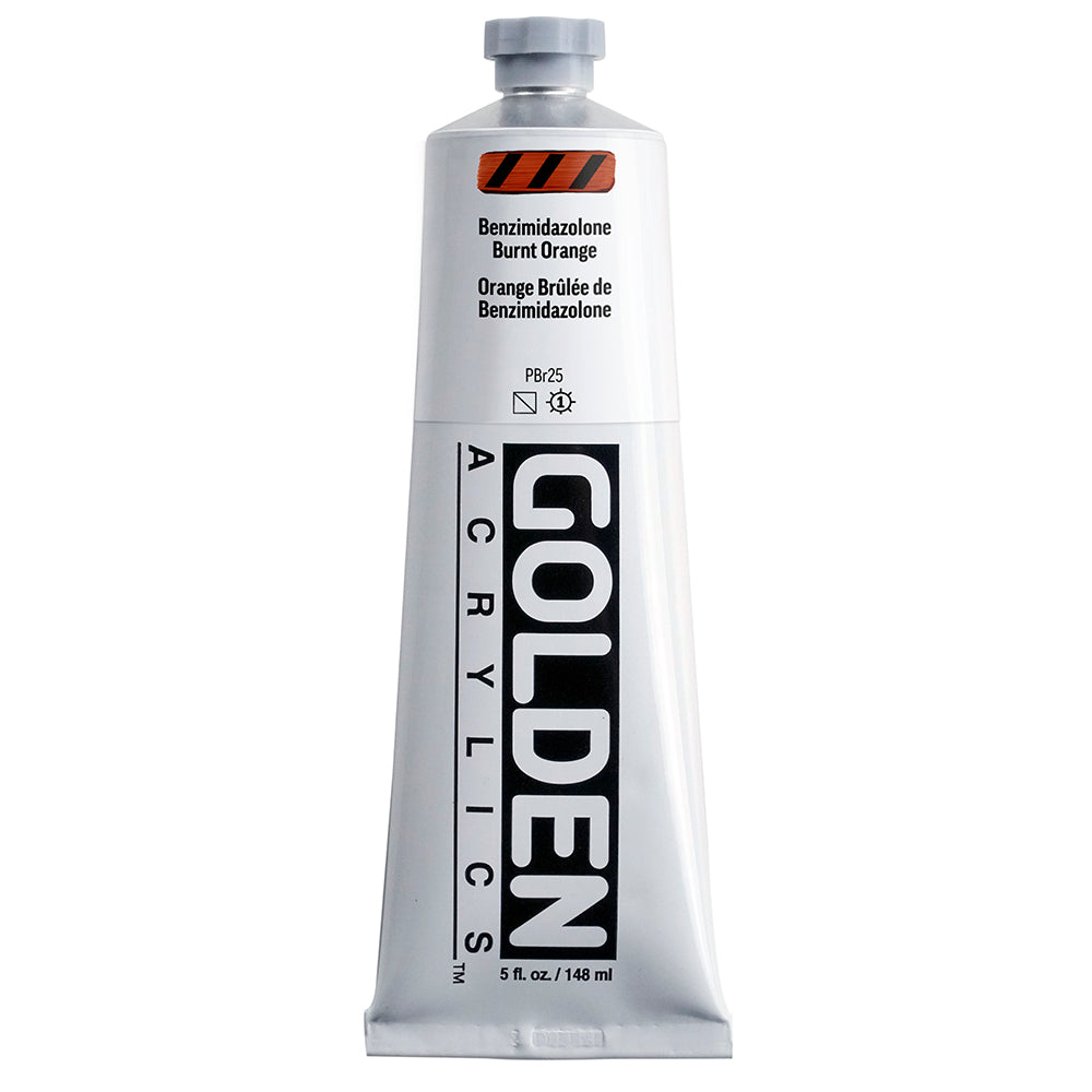 HEAVY BODY ACRYLIC BENZIMIDAZOLONE BURNT ORANGE