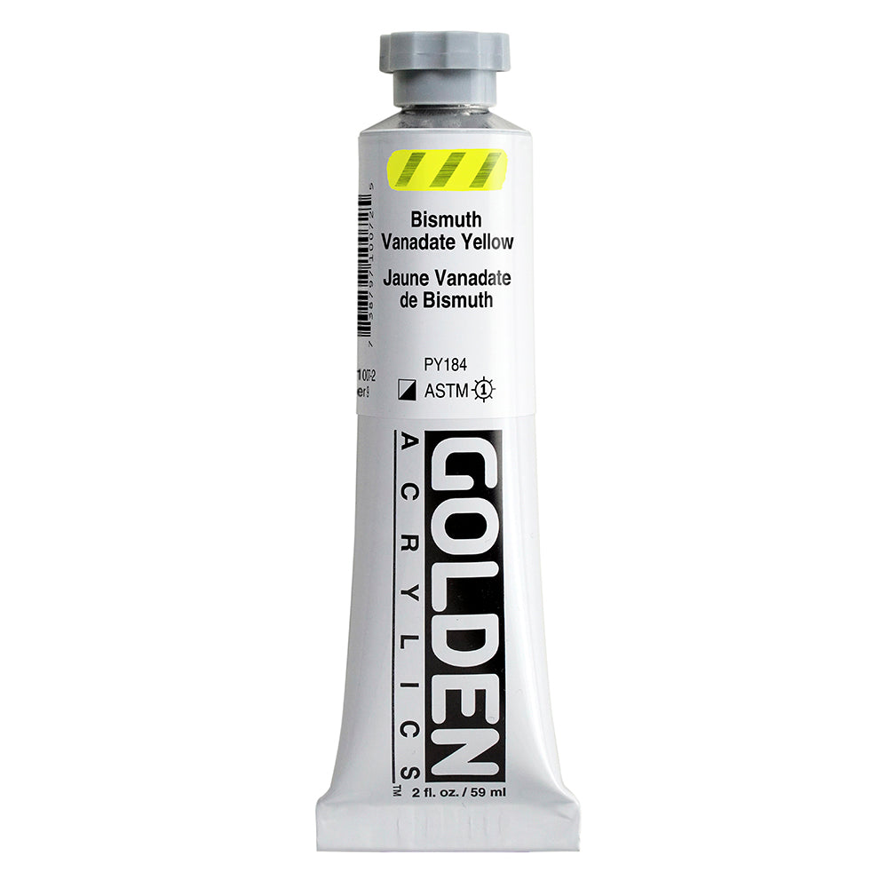 HEAVY BODY ACRYLIC BISMUTH VANADATE YELLOW