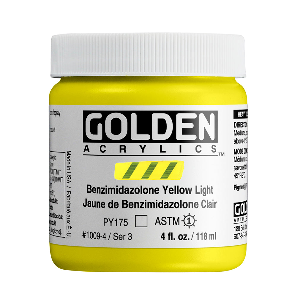 HEAVY BODY ACRYLIC BENZIMIDAZOLONE YELLOW LIGHT