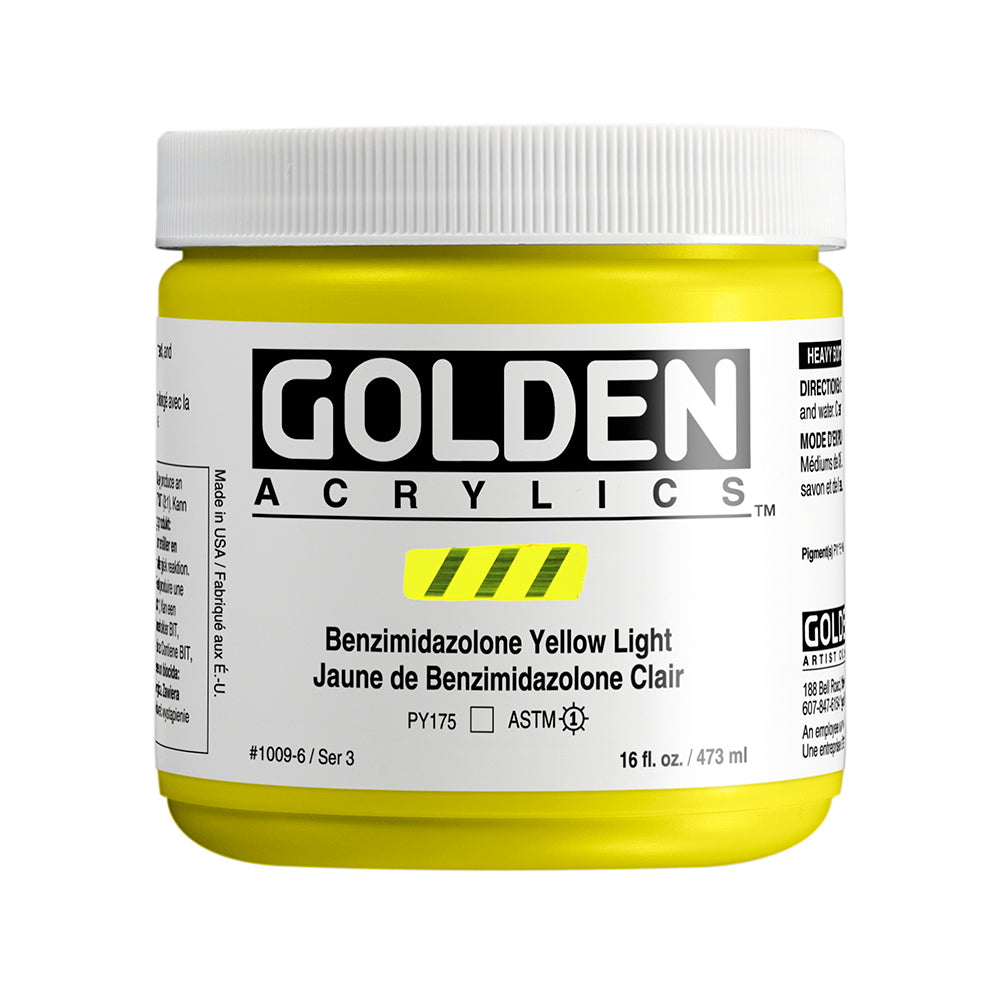 HEAVY BODY ACRYLIC BENZIMIDAZOLONE YELLOW LIGHT