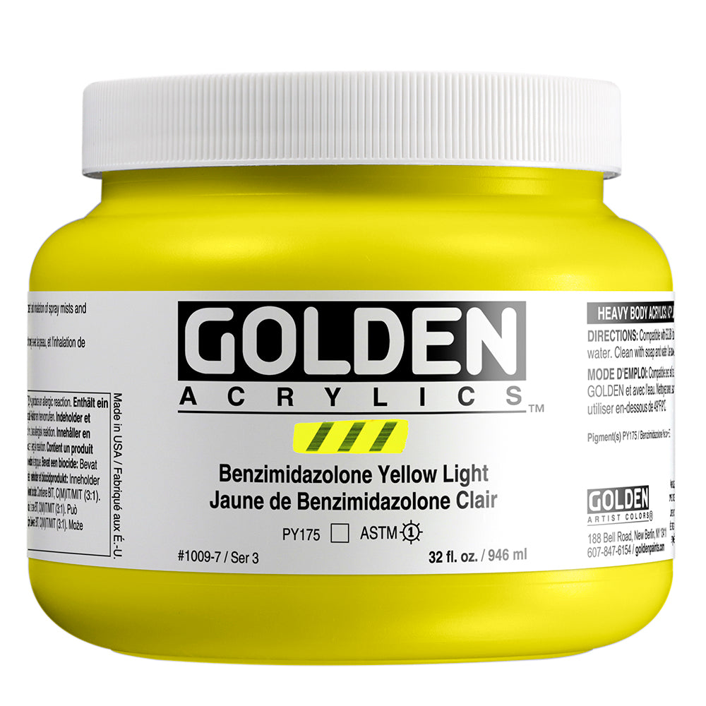 HEAVY BODY ACRYLIC BENZIMIDAZOLONE YELLOW LIGHT