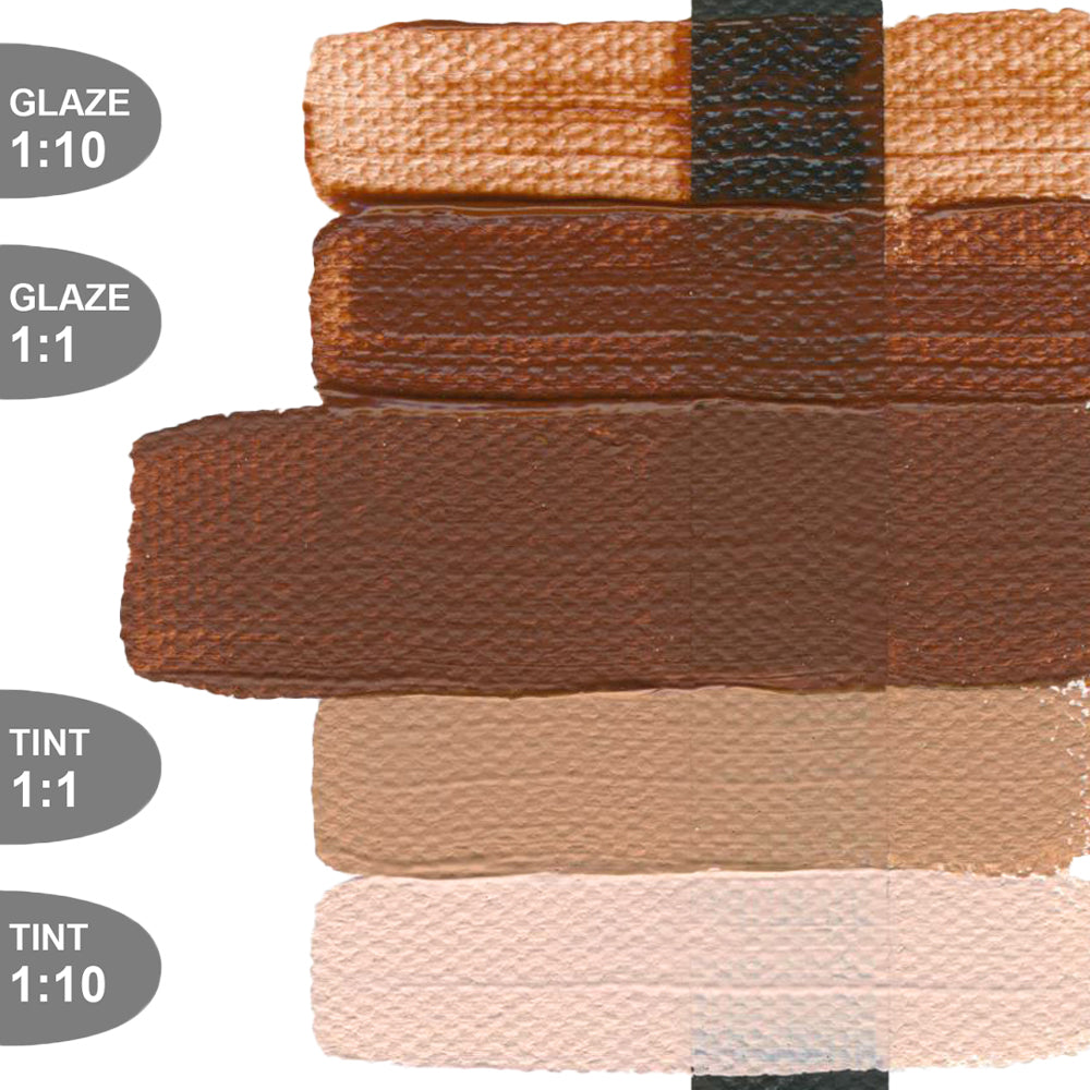HEAVY BODY ACRYLIC BURNT SIENNA