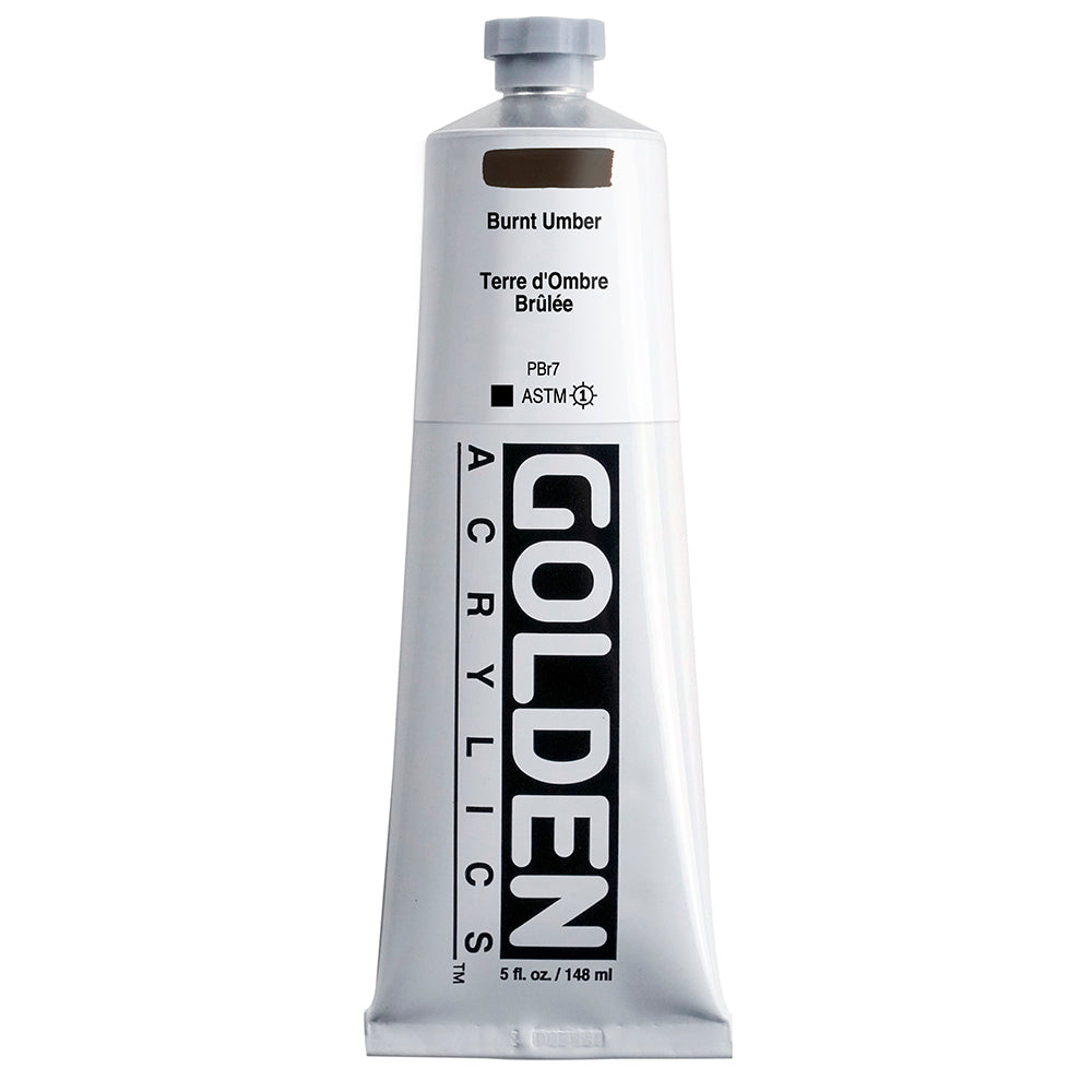 HEAVY BODY ACRYLIC BURNT UMBER