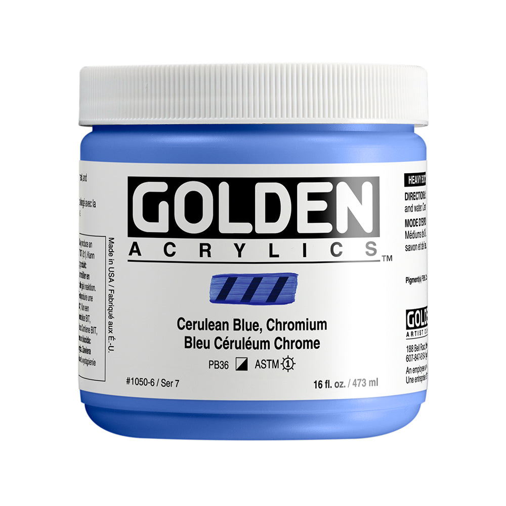 HEAVY BODY ACRYLIC CERULEAN BLUE CHROMIUM