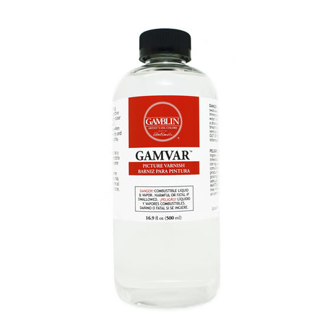 Gamblin Gamvar Gloss Oil and Acrylic Varnish 500 ml