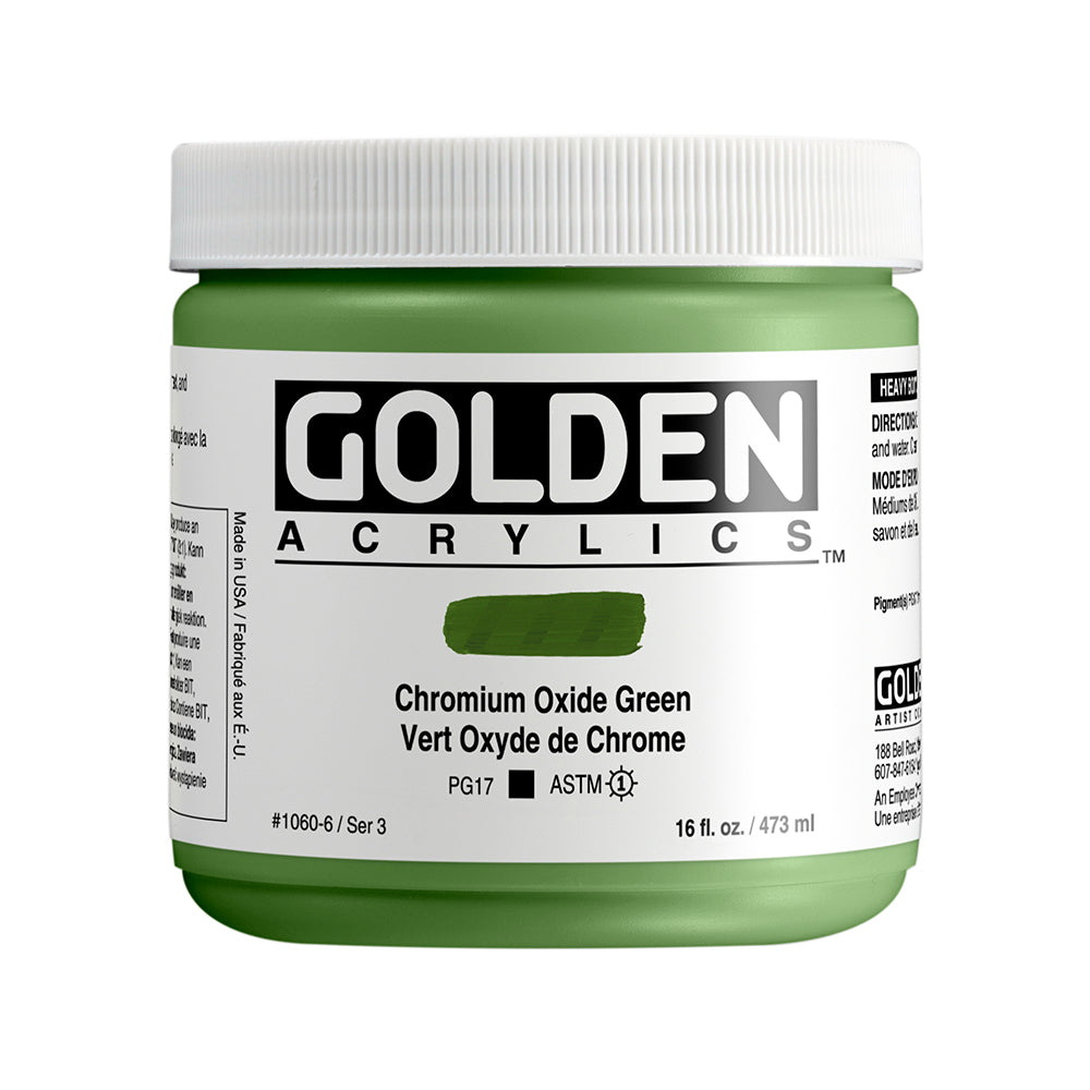 HEAVY BODY ACRYLIC CHROMIUM OXIDE GREEN