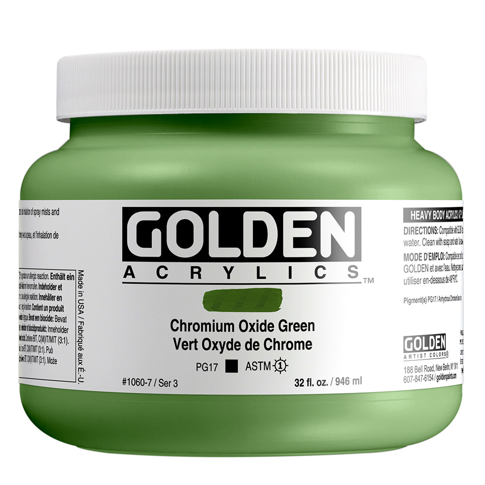 HEAVY BODY ACRYLIC CHROMIUM OXIDE GREEN