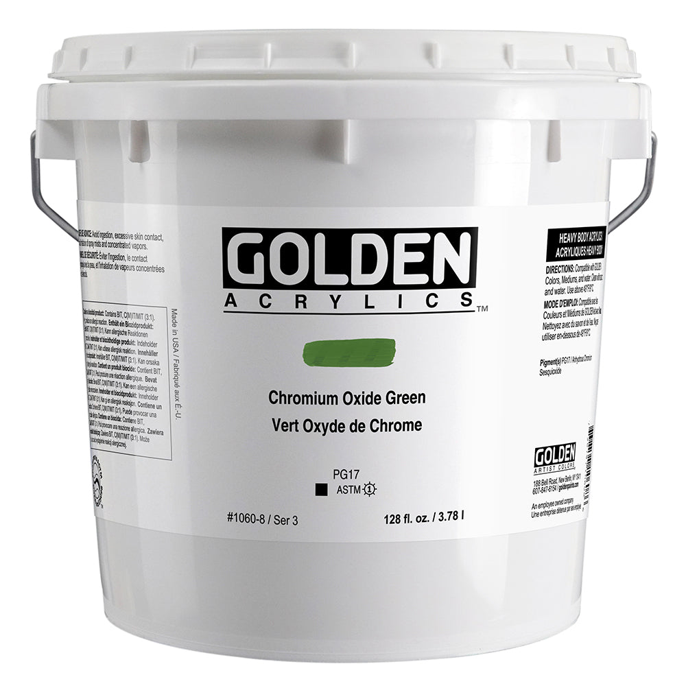 HEAVY BODY ACRYLIC CHROMIUM OXIDE GREEN