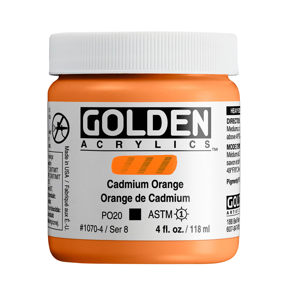 HEAVY BODY ACRYLIC CP CADMIUM ORANGE