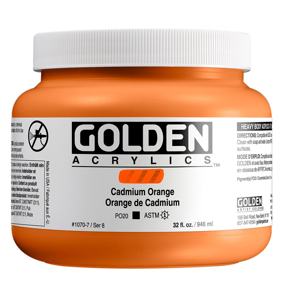 HEAVY BODY ACRYLIC CP CADMIUM ORANGE