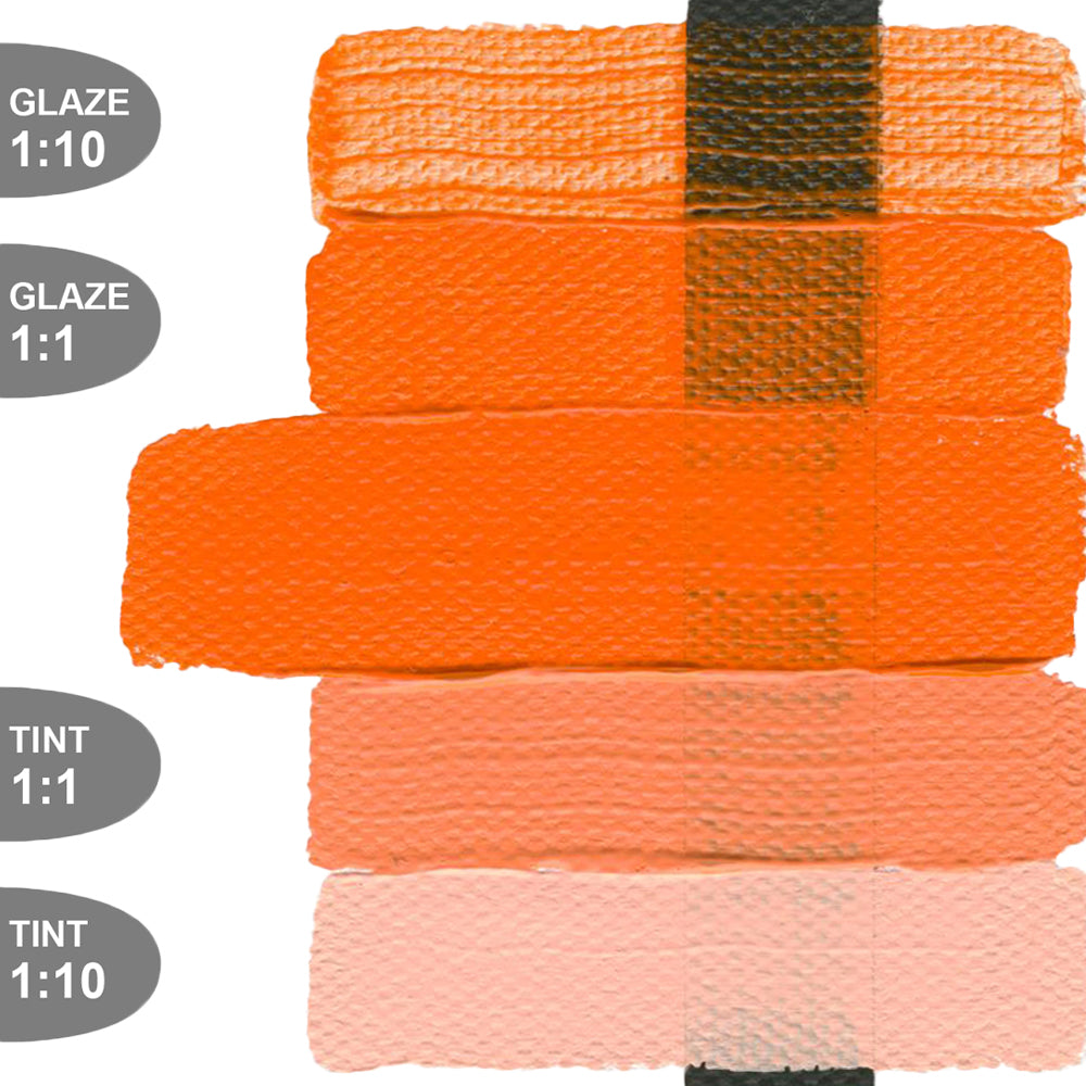 HEAVY BODY ACRYLIC CP CADMIUM ORANGE