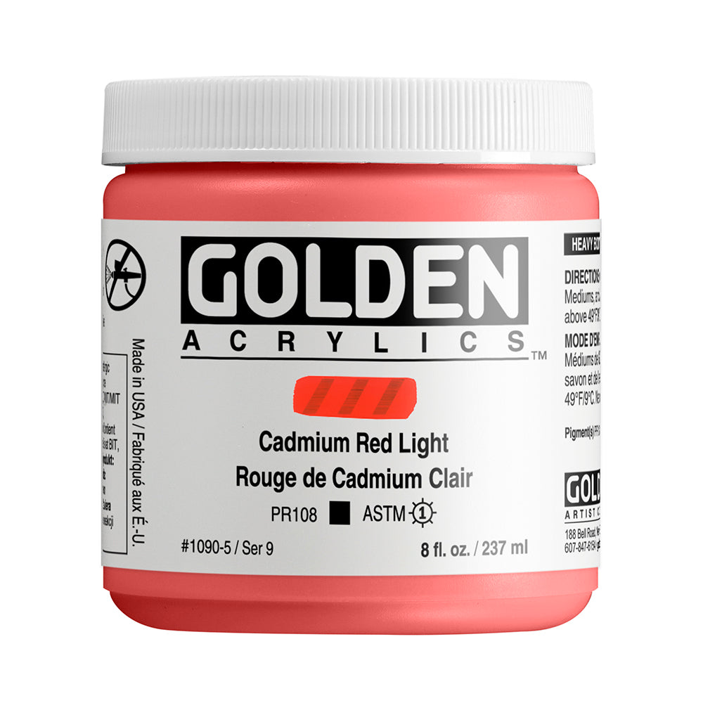 HEAVY BODY ACRYLIC CP CADMIUM RED LIGHT