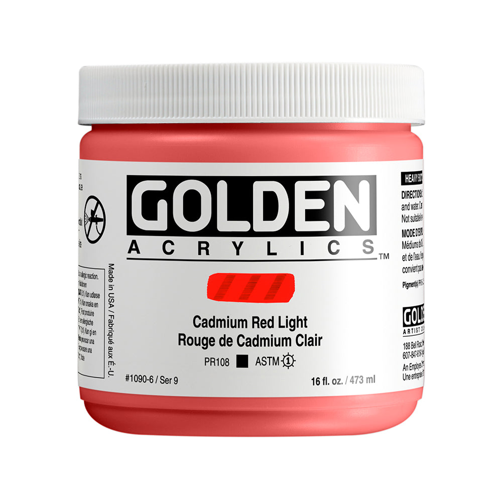 HEAVY BODY ACRYLIC CP CADMIUM RED LIGHT