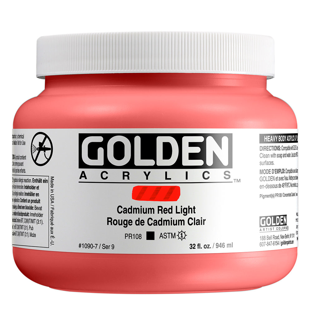 HEAVY BODY ACRYLIC CP CADMIUM RED LIGHT