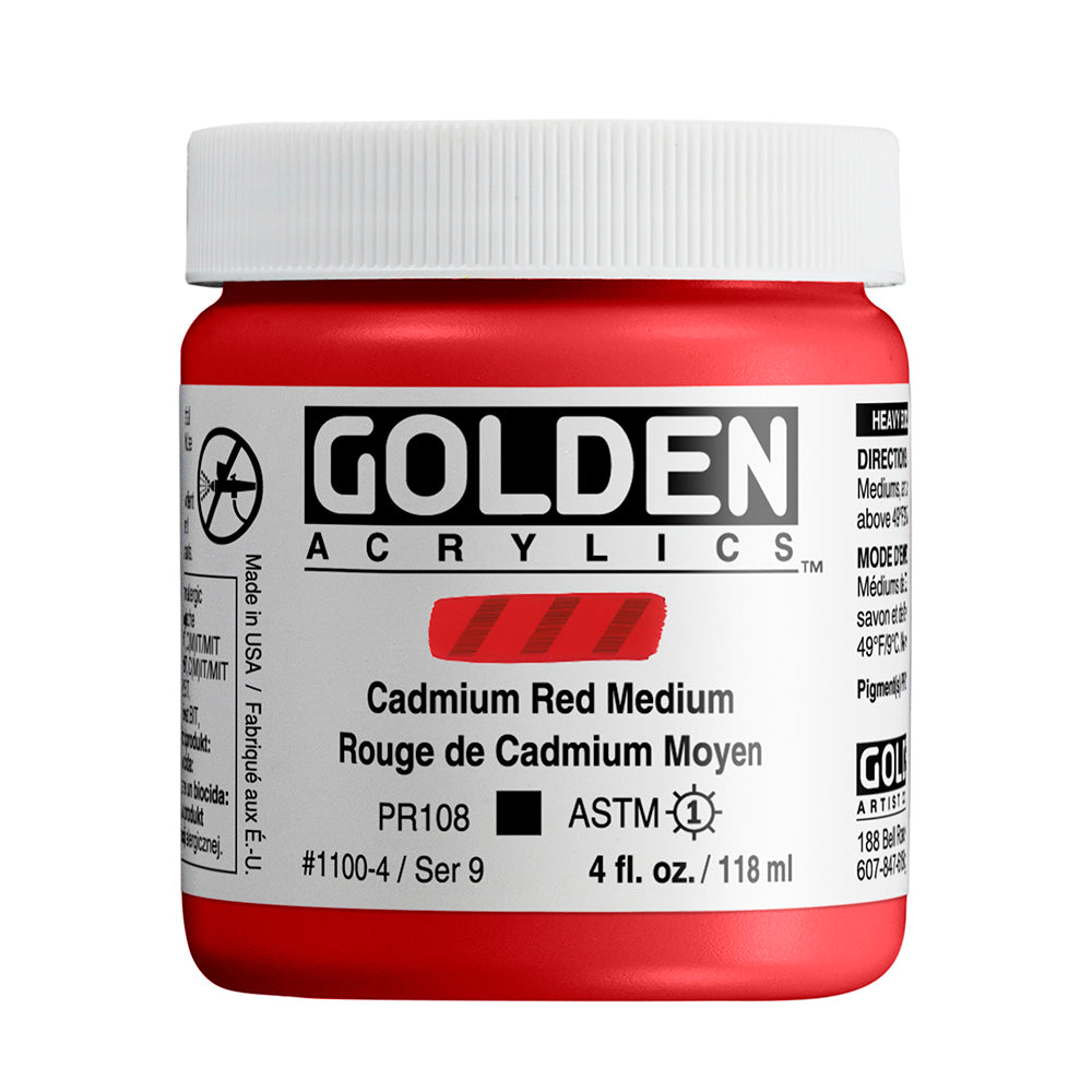 HEAVY BODY ACRYLIC CP CADMIUM RED MEDIUM