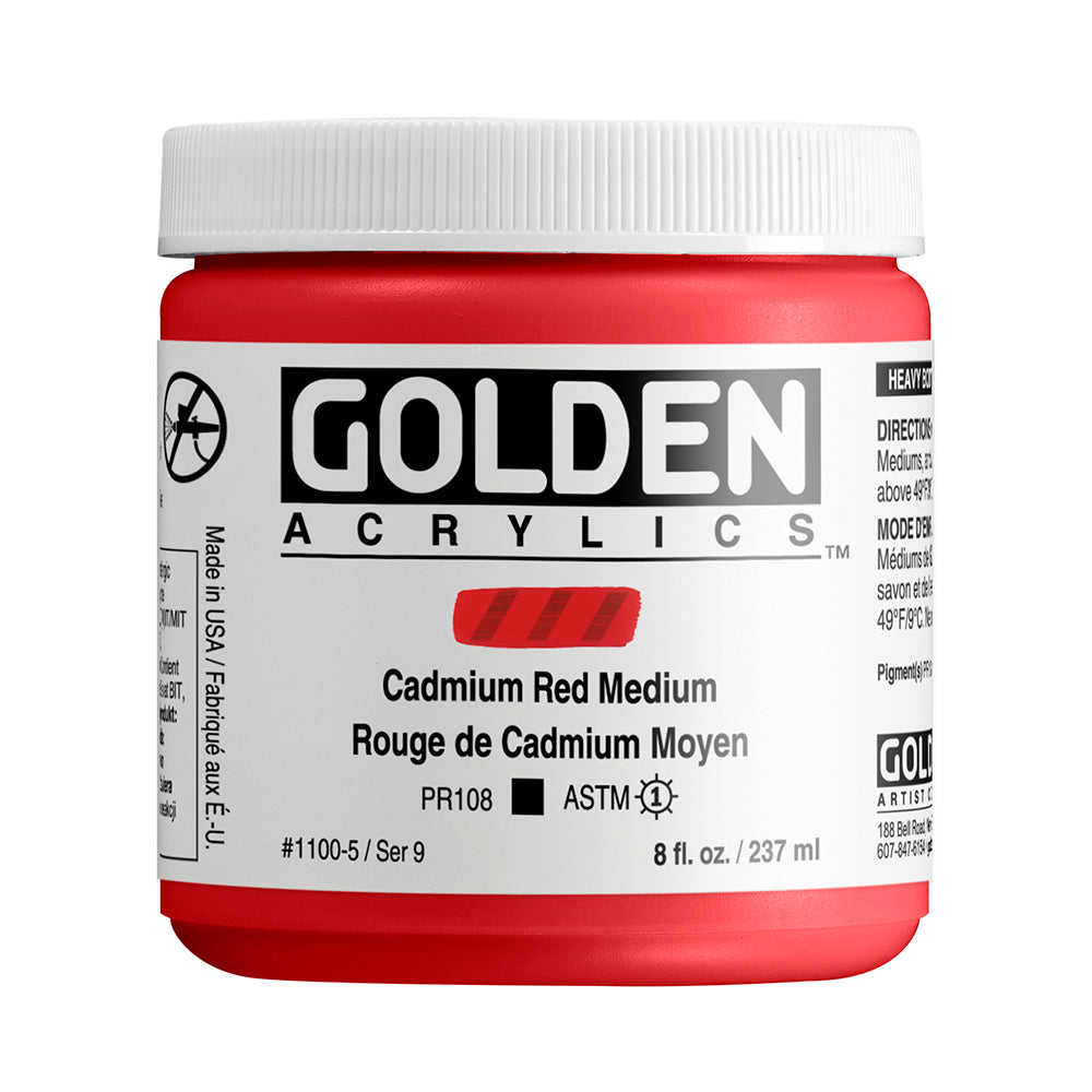 HEAVY BODY ACRYLIC CP CADMIUM RED MEDIUM