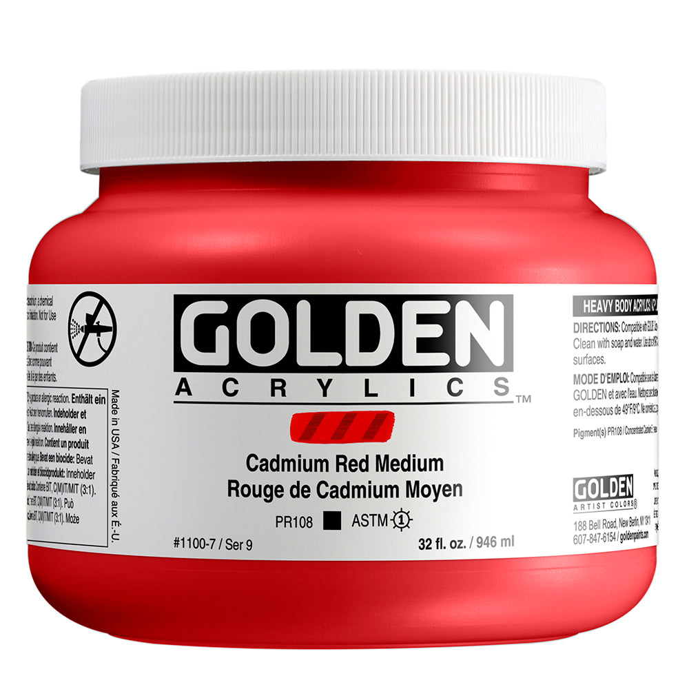 HEAVY BODY ACRYLIC CP CADMIUM RED MEDIUM