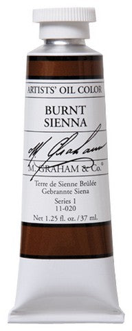 M. Graham Burnt Sienna Oil Color 37 ML