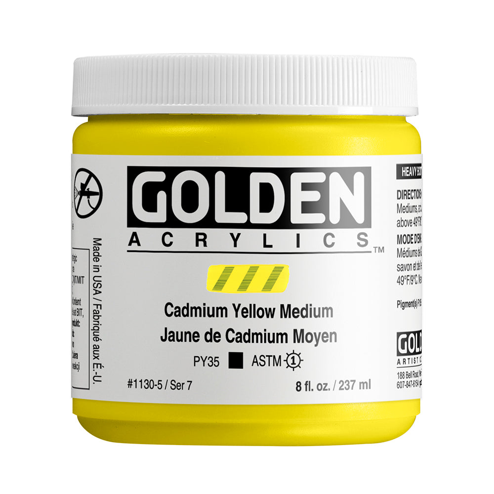 HEAVY BODY ACRYLIC CP CEDMIUM YELLOW  MEDIUM