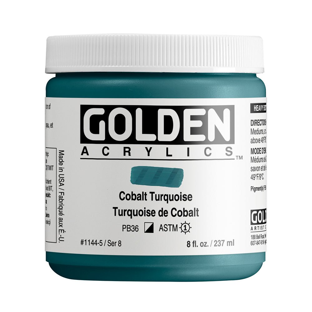 HEAVY BODY ACRYLIC COBALT TURQUOISE