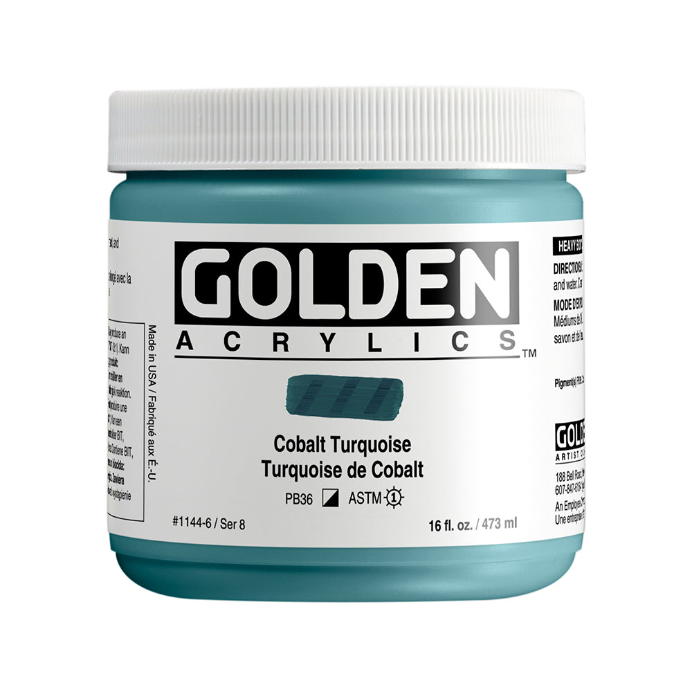 HEAVY BODY ACRYLIC COBALT TURQUOISE