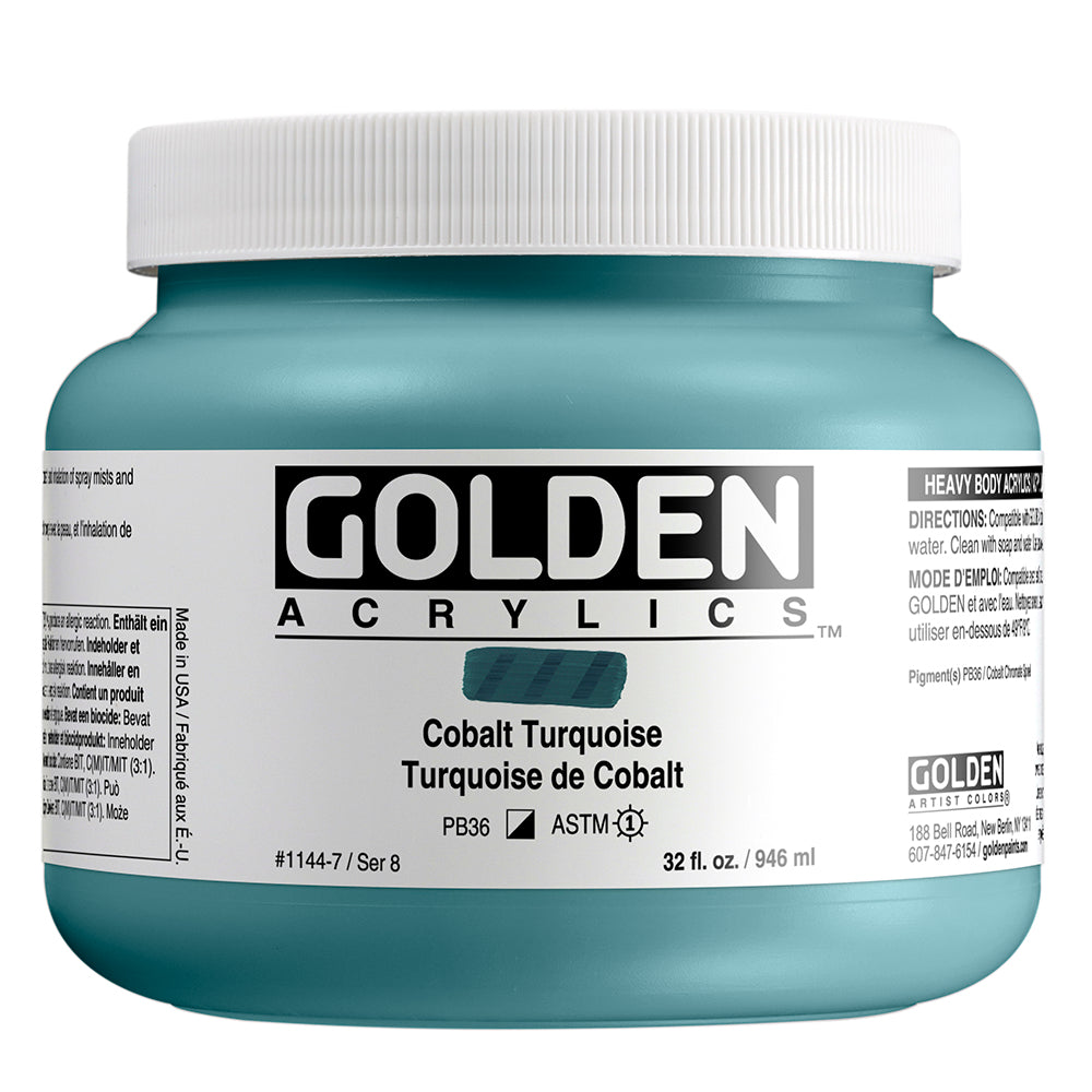 HEAVY BODY ACRYLIC COBALT TURQUOISE