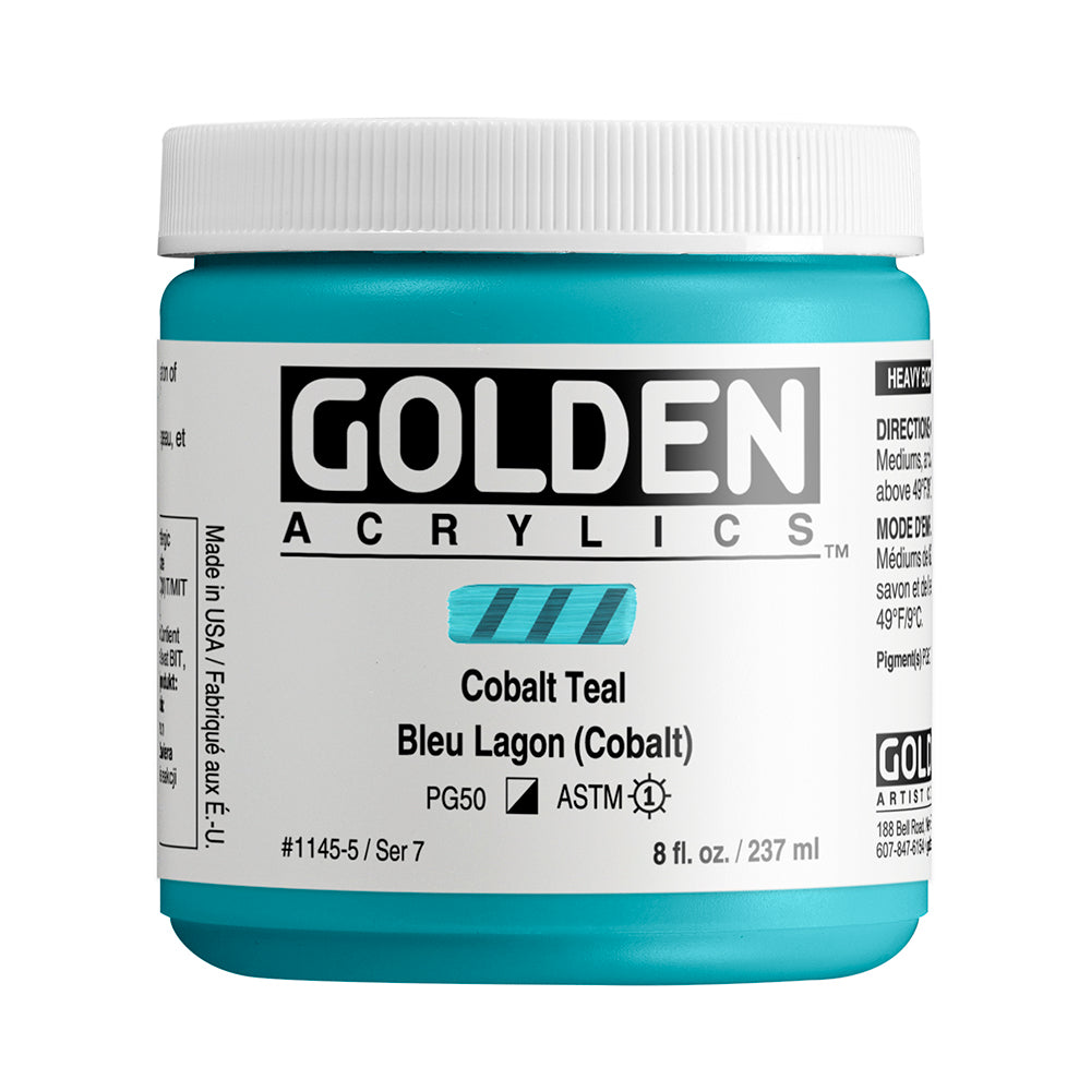 HEAVY BODY ACRYLIC COBALT TEAL