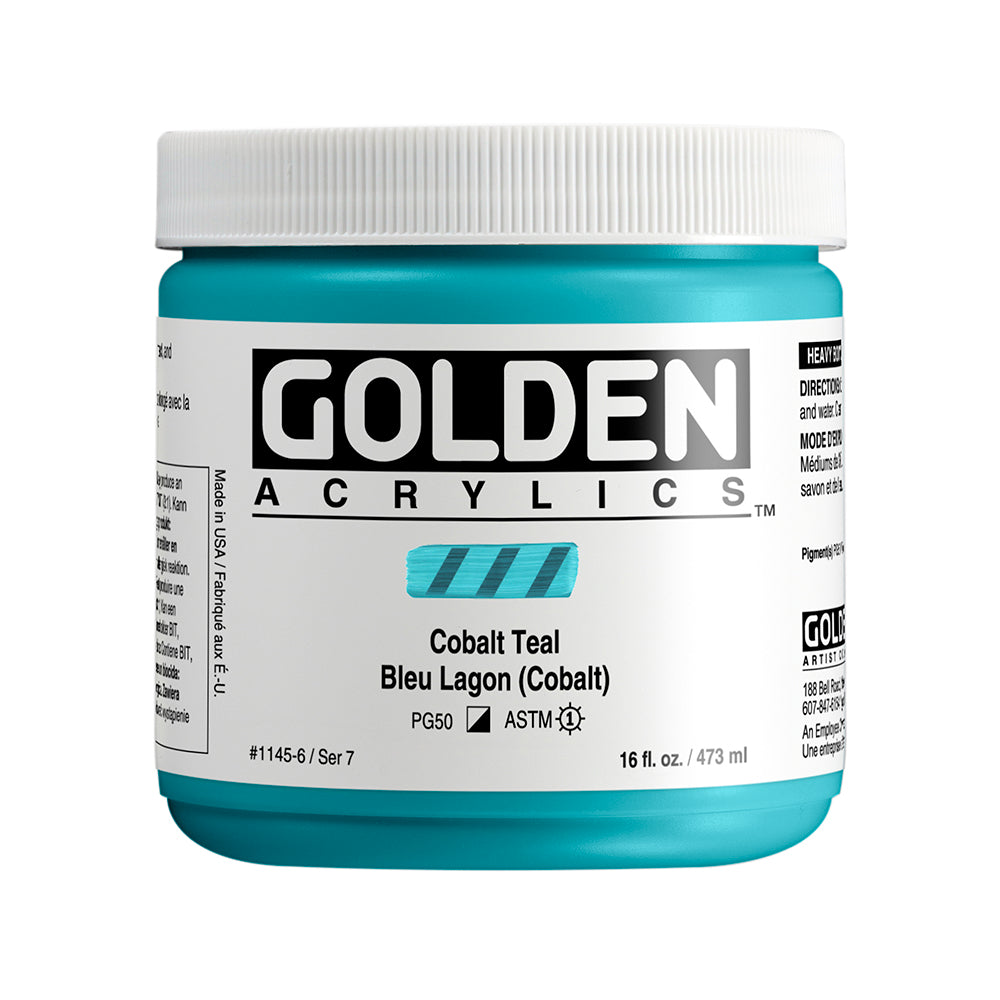 HEAVY BODY ACRYLIC COBALT TEAL