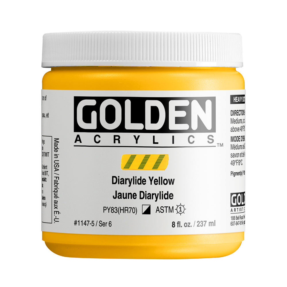 HEAVY BODY ACRYLIC 3DIARYLIDE YELLOW