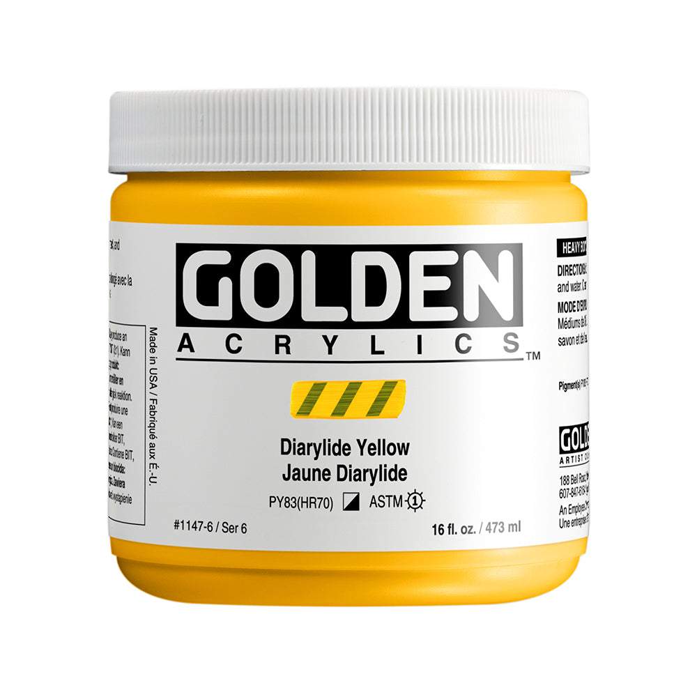 HEAVY BODY ACRYLIC 3DIARYLIDE YELLOW