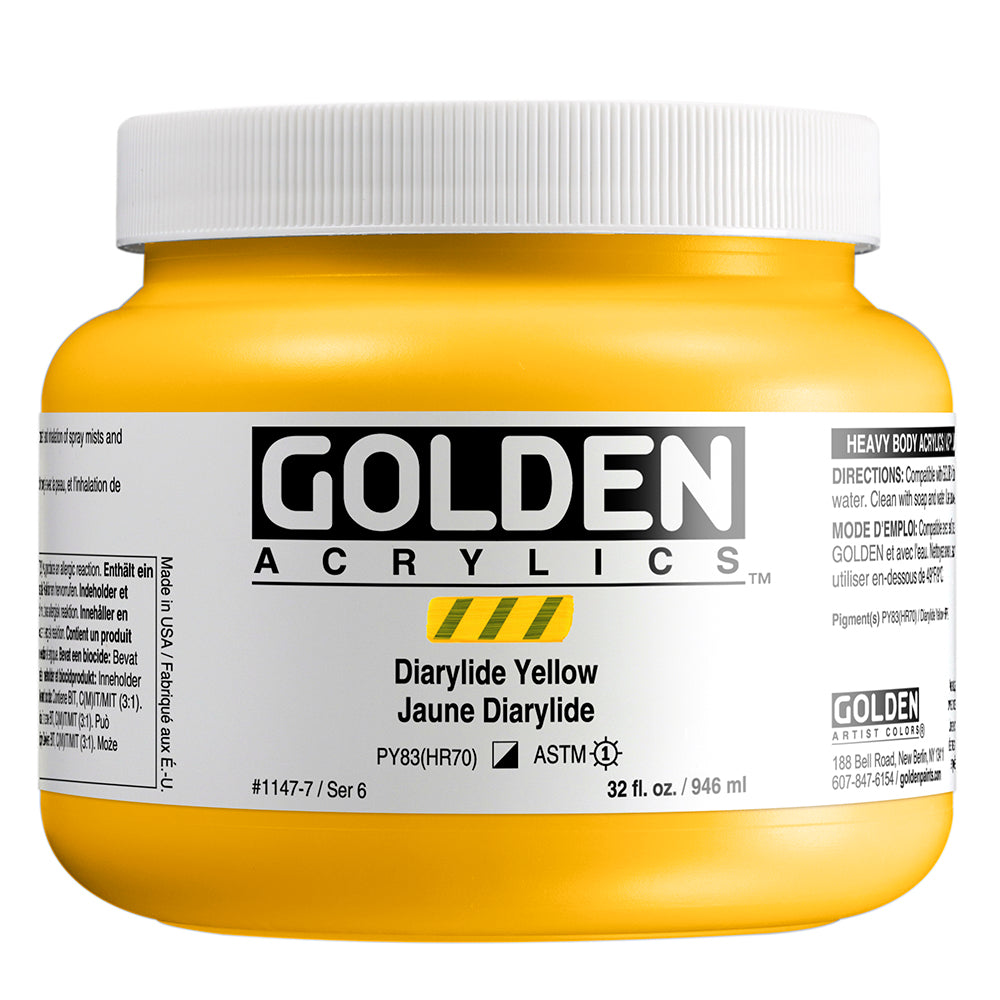 HEAVY BODY ACRYLIC 3DIARYLIDE YELLOW