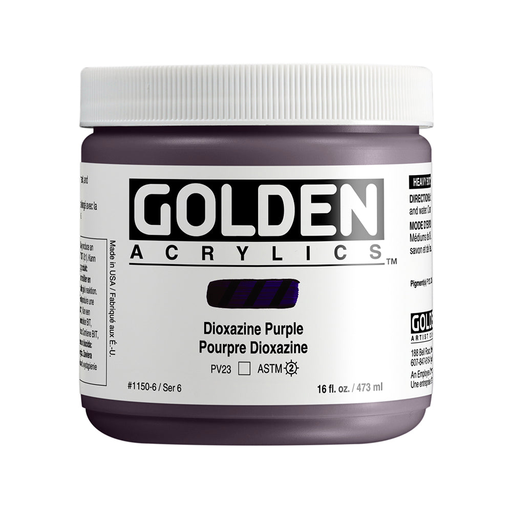 HEAVY BODY ACRYLIC DIOXAZINE PURPLE