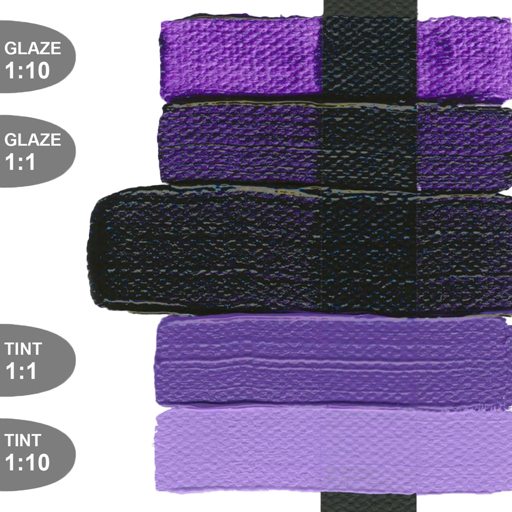 HEAVY BODY ACRYLIC DIOXAZINE PURPLE
