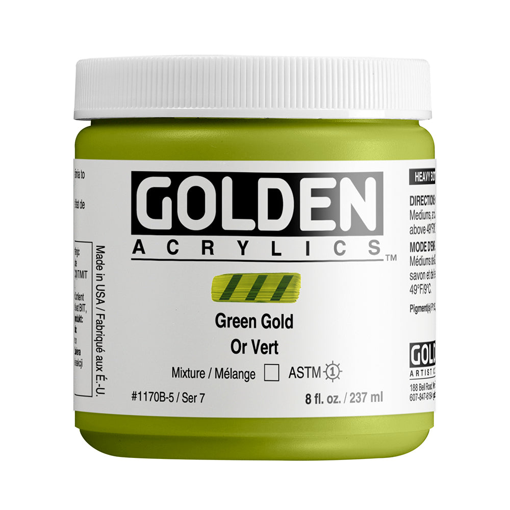 HEAVY BODY ACRYLIC GREEN GOLD