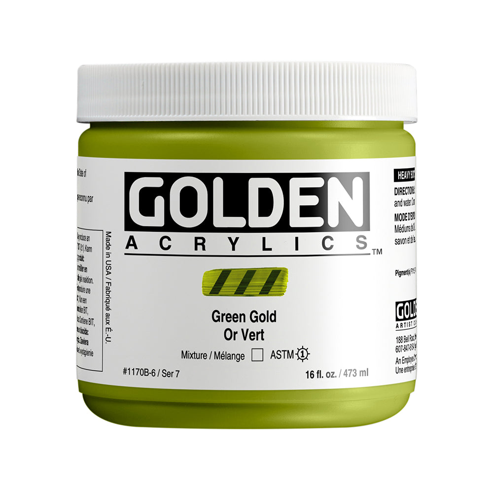 HEAVY BODY ACRYLIC GREEN GOLD