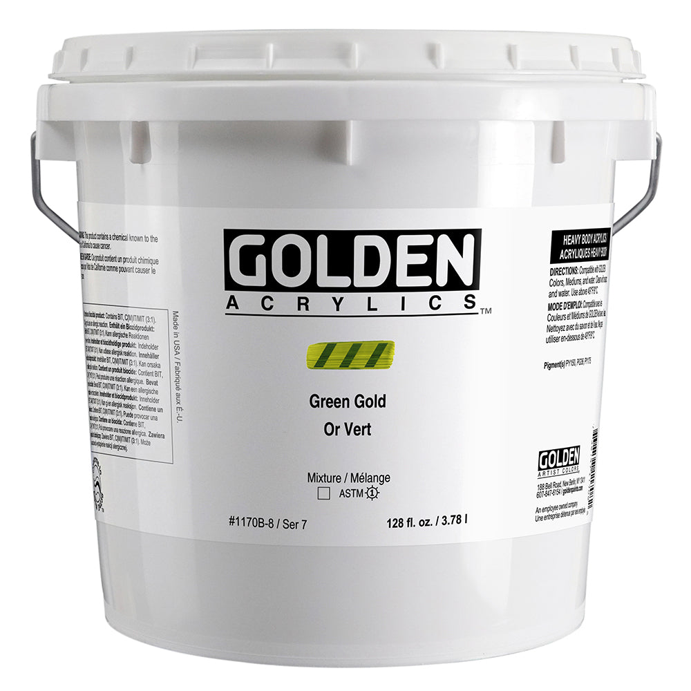 HEAVY BODY ACRYLIC GREEN GOLD