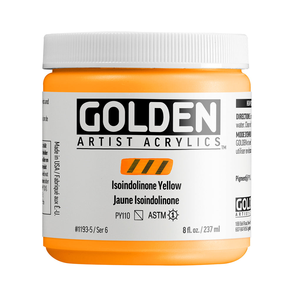 HEAVY BODY ACRYLIC ISOINDOLINONE YELLOW