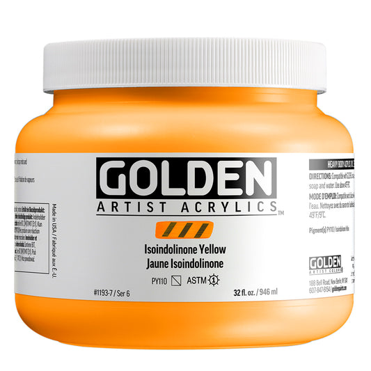 HEAVY BODY ACRYLIC ISOINDOLINONE YELLOW