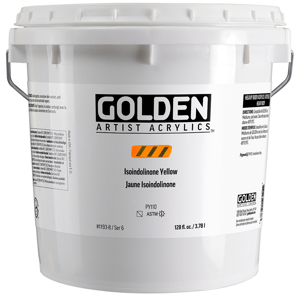 HEAVY BODY ACRYLIC ISOINDOLINONE YELLOW