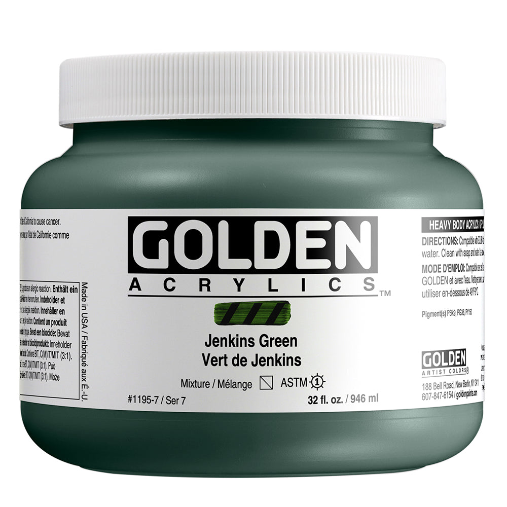 HEAVY BODY ACRYLIC JENKINS GREEN