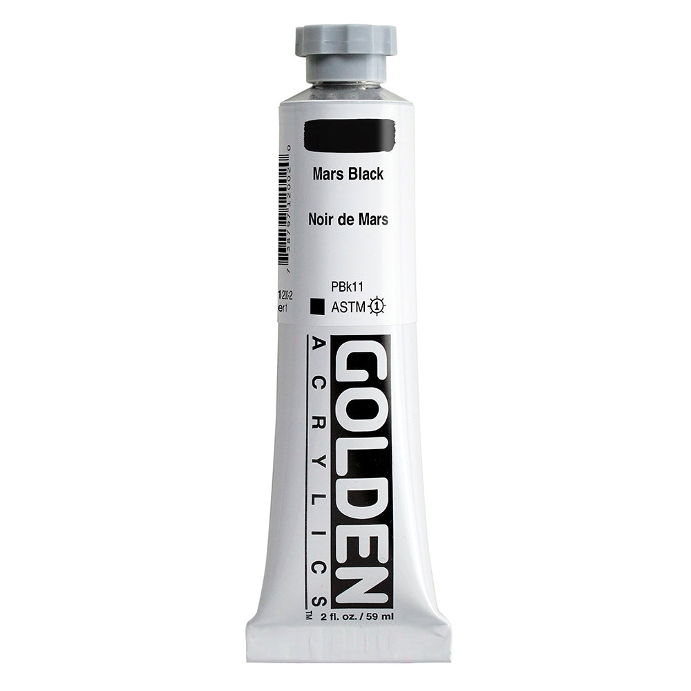 HEAVY BODY ACRYLIC MARS BLACK