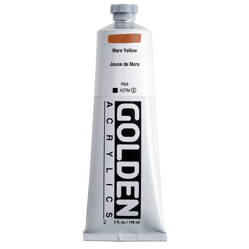 HEAVY BODY ACRYLIC MARS YELLOW