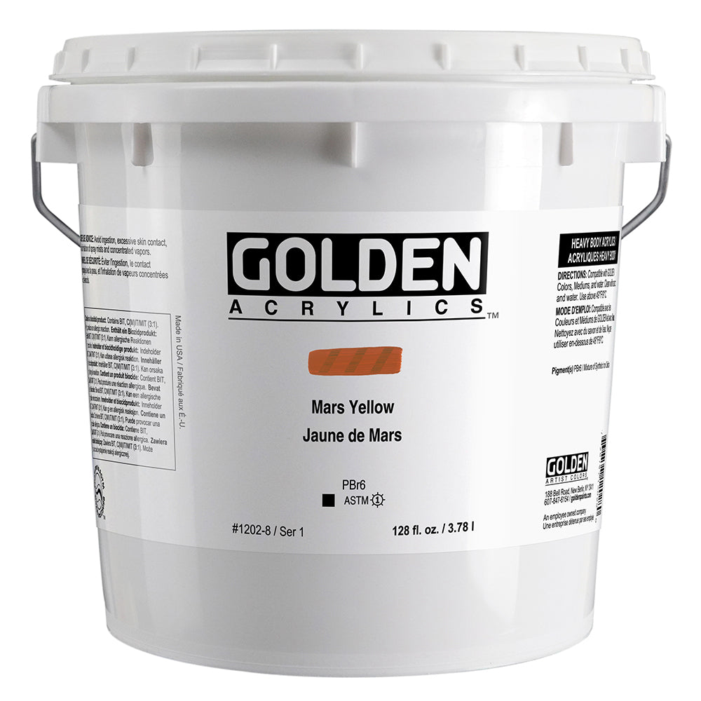 HEAVY BODY ACRYLIC MARS YELLOW