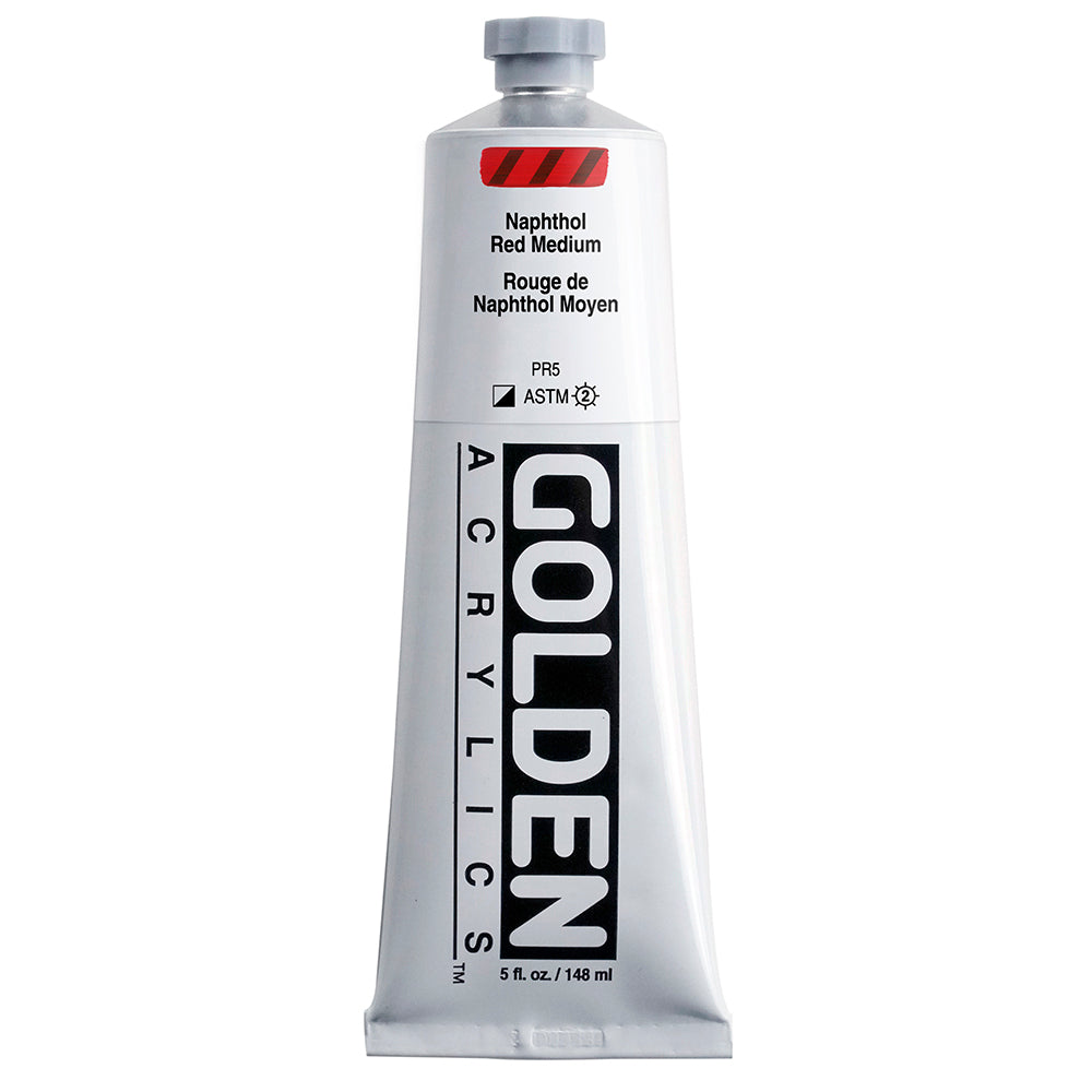 HEAVY BODY ACRYLIC NAPHTHOL RED MEDIUM