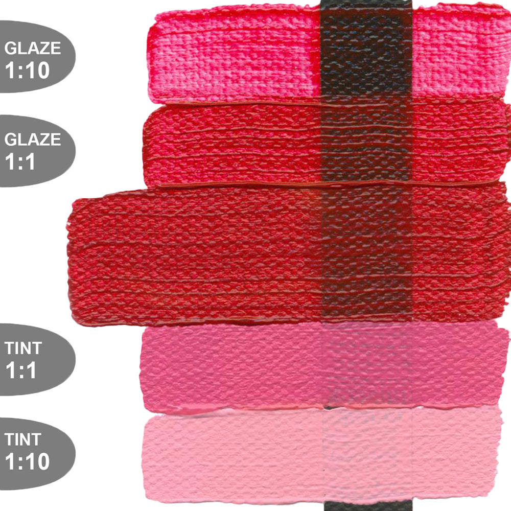 HEAVY BODY ACRYLIC NAPHTHOL RED MEDIUM
