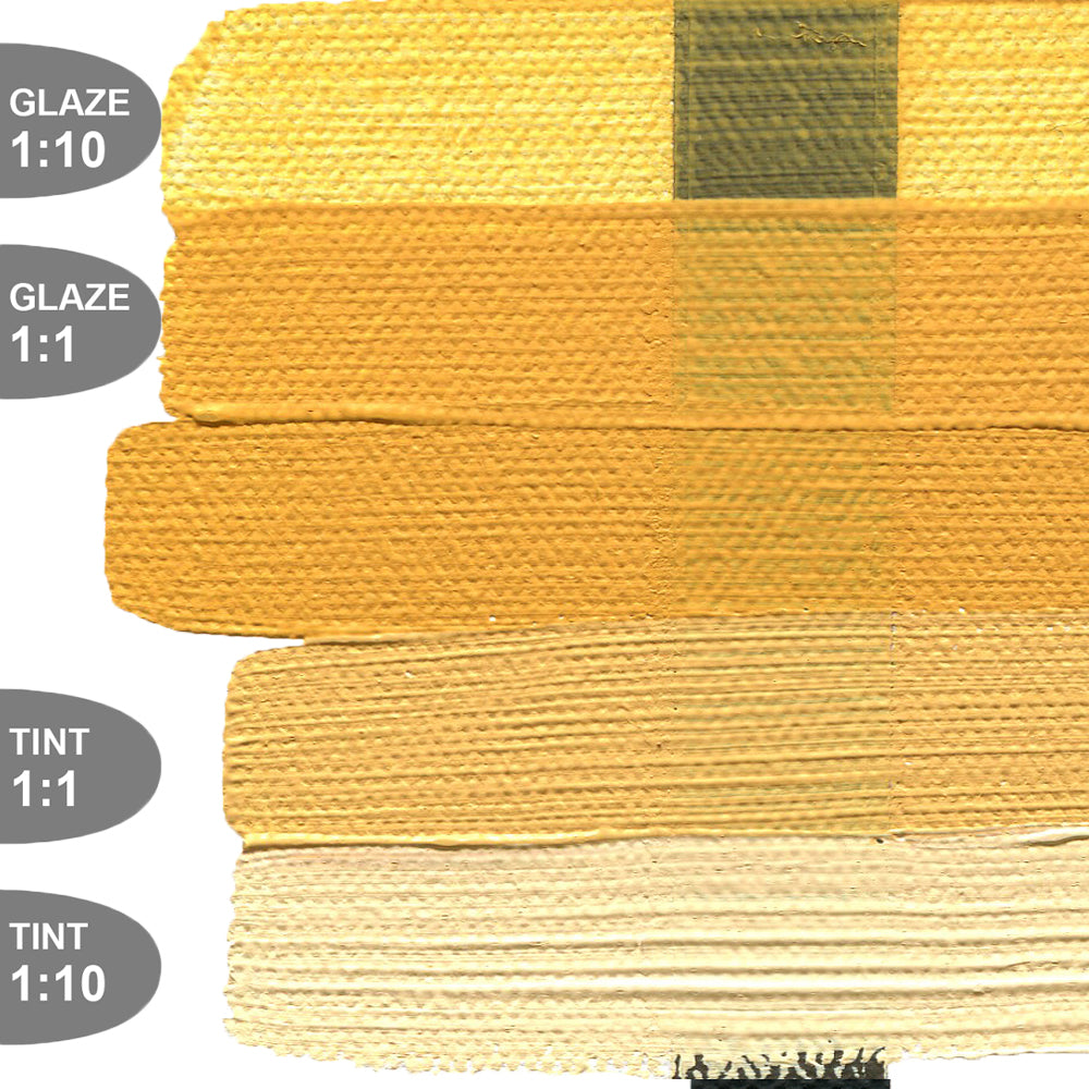 HEAVY BODY ACRYLIC NAPLES YELLOW DEEP